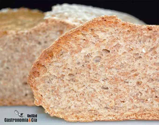 Pan de trigo integral