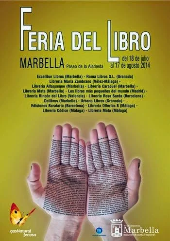 Firma de Mis Recetas Anticáncer en la Feria del Libro de Marbella