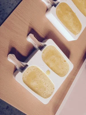 Polos de naranja caseros, 100 % fruta y sin azúcar