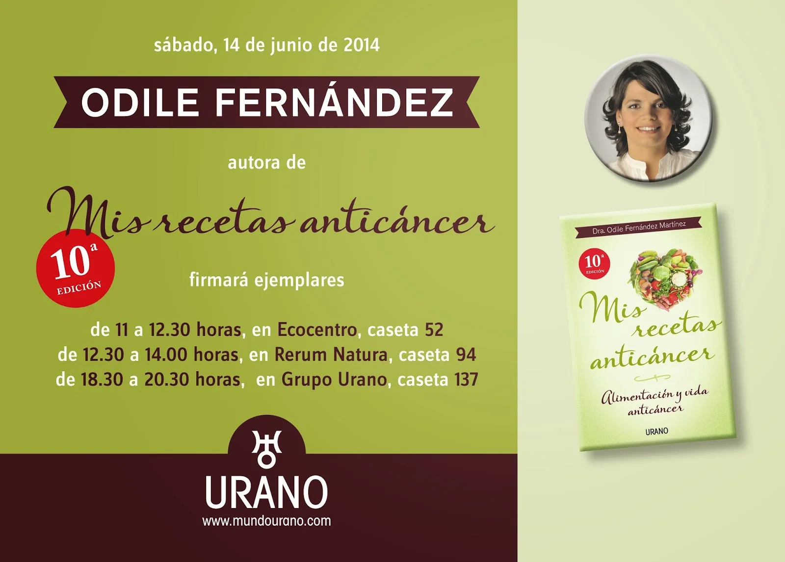 Próximas conferencias en el mes de Junio: Madrid, Gran Canaria y Nerja