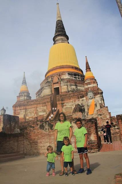 Tailandia en familia (III): el antiguo reino de Siam