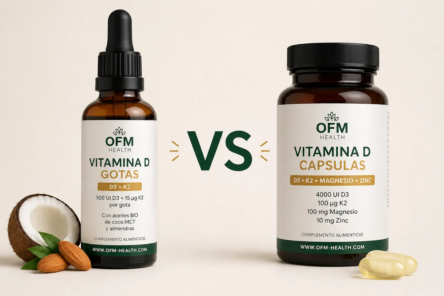 Vitamina D3 OFM, suplemento basado en evidencia de la Dra. Odile Fernández