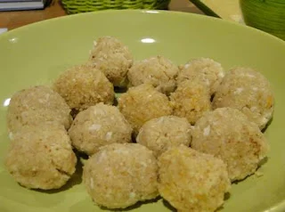 Bolitas Crudas de Coco y Naranja