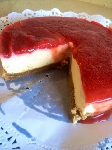 Cheese Cake Raw por Orlando, del blog rawdelicious