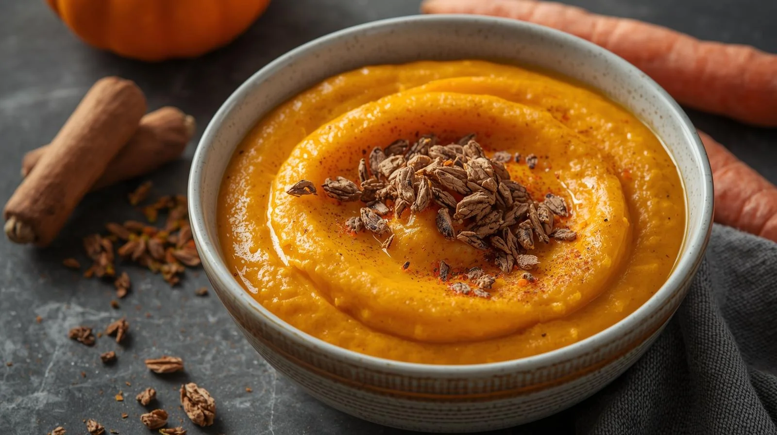 crema de calabaza zanahoria y cúrcuma receta anticáncer saludable Dra. Odile Fernández