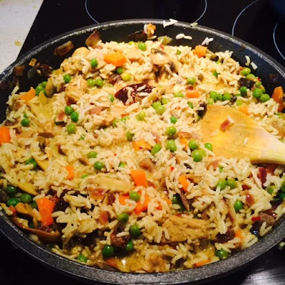 Arroz Basmati con curry receta saludable anticáncer Dra. Odile Fernández