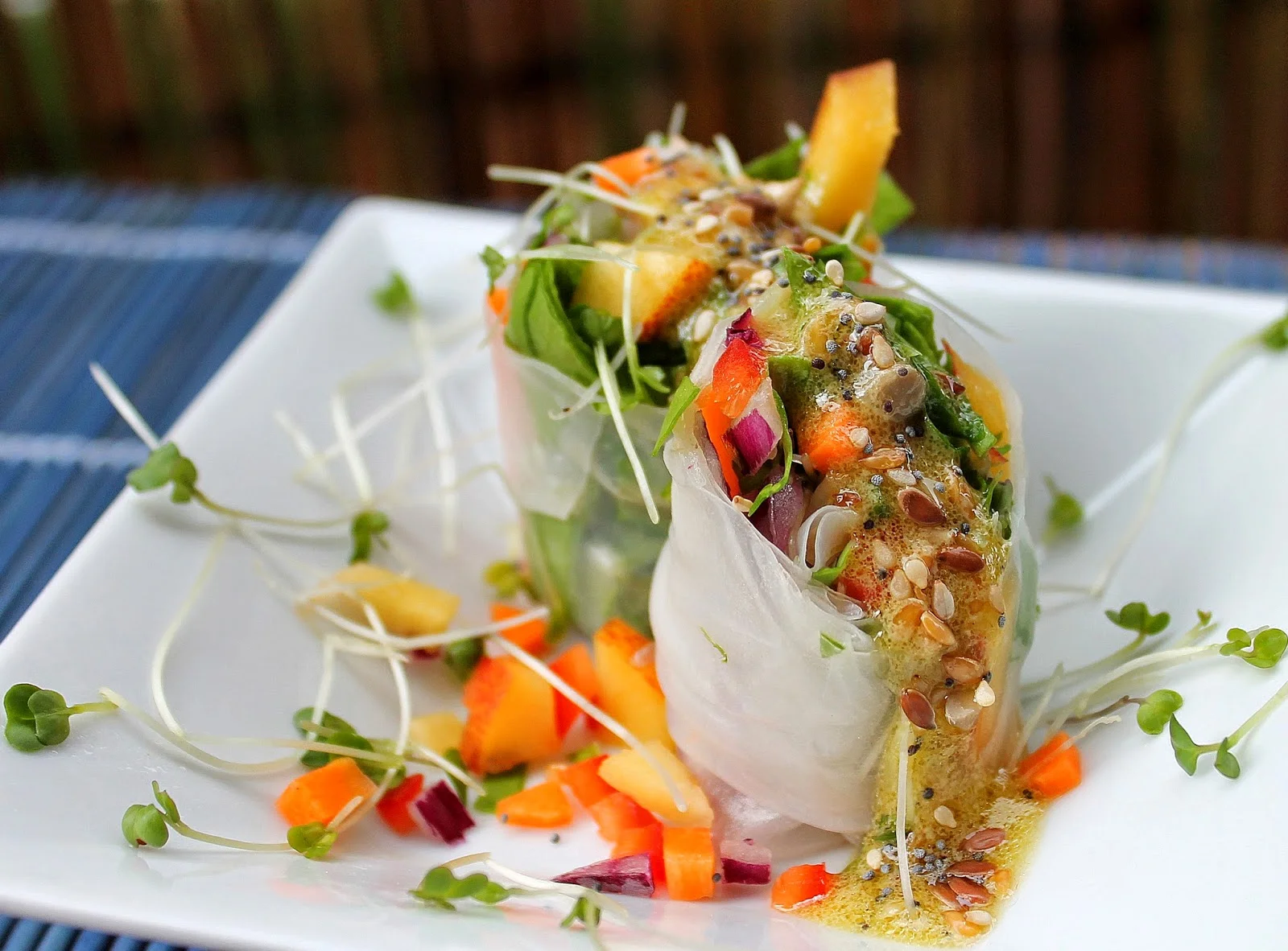 Deliciosos rollitos vegetales en 5 fáciles pasos por Tamara de Clemente