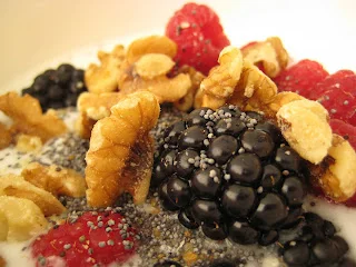 Desayuno III: avena, fruta y semillas