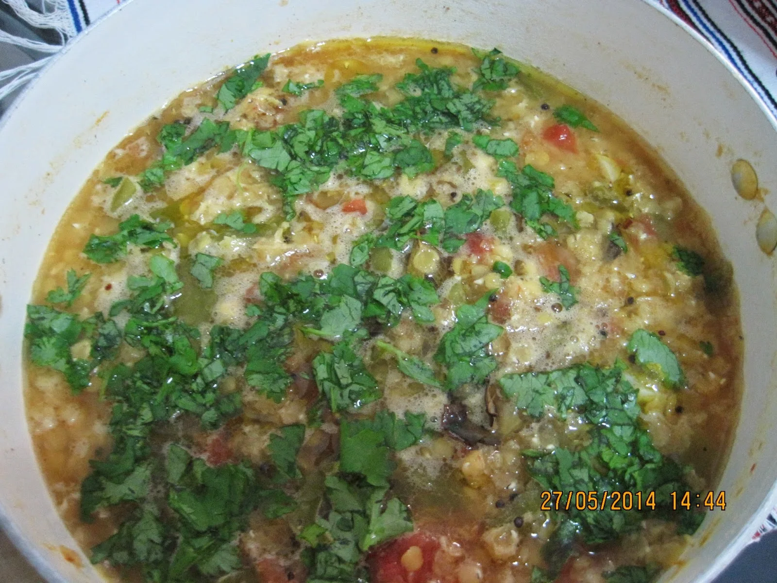 DHAL DE LENTEJAS por Carmen Gloria López