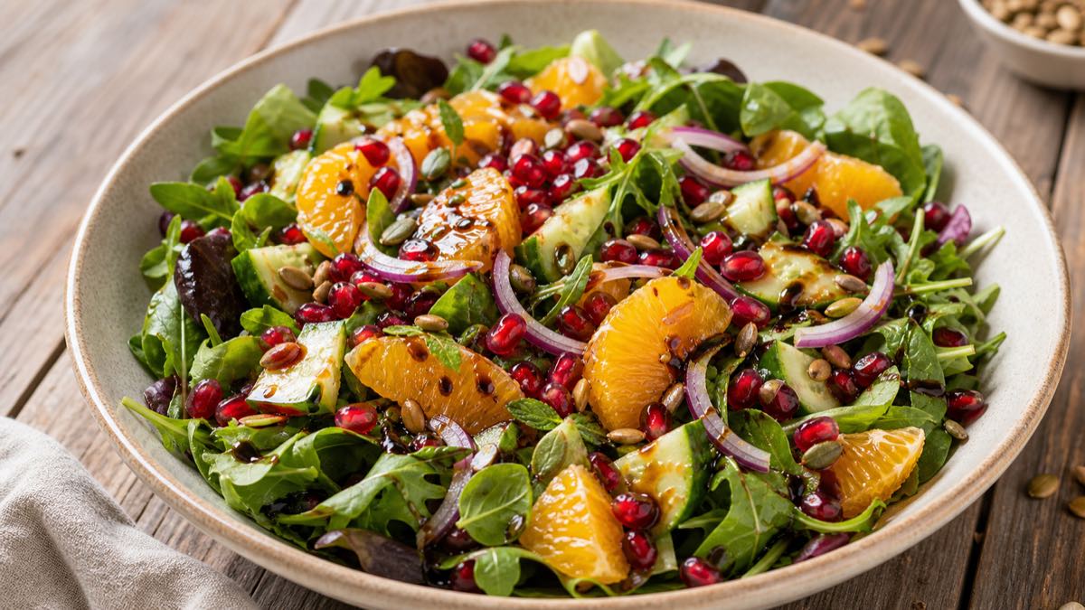 Ensalada agridulce por Juan Jiménez