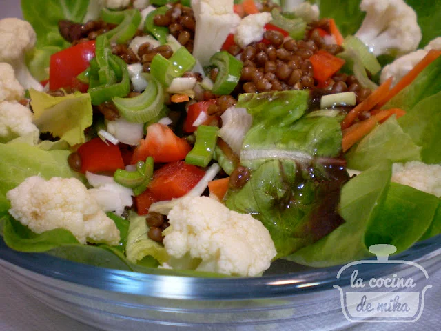 ENSALADA CON TRIGO