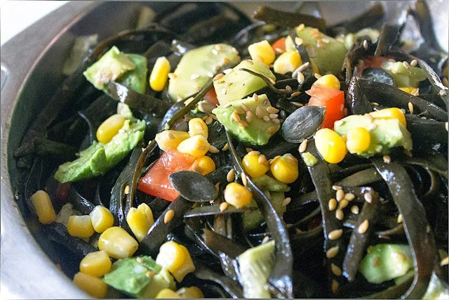 Ensalada de espagueti de mar de Veganlicious Food