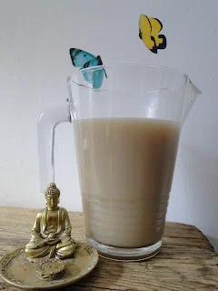 Leche merengada vegana sin lácteos