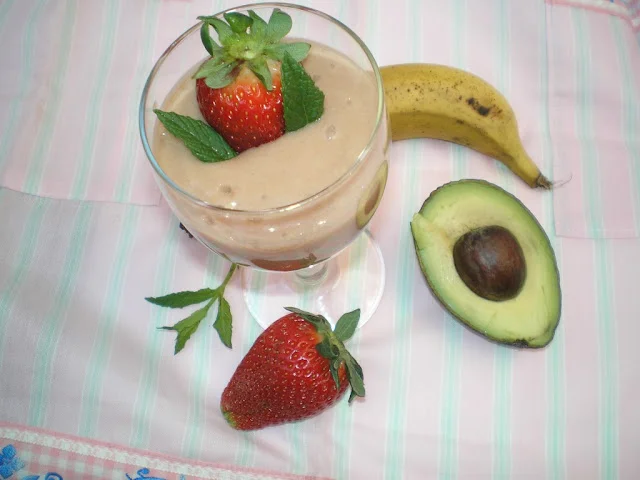 Mousse de fresas de Begosalud