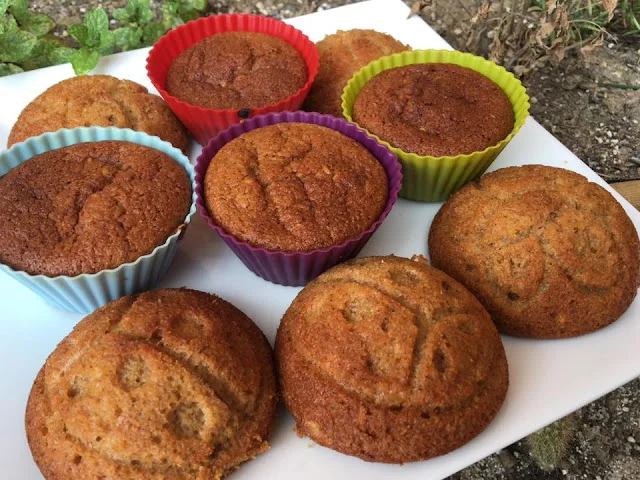 muffins de pera y canela receta saludable anticáncer sin gluten Odile Fernández