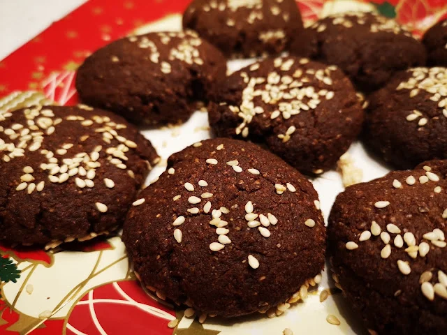 Polvorones de chocolate saludables