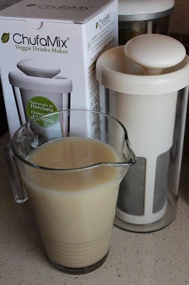 Preparando Leche de Chufa