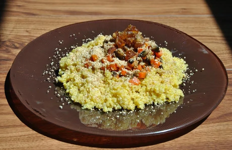 Quinoa con toque dulce por Maria Jose Selva