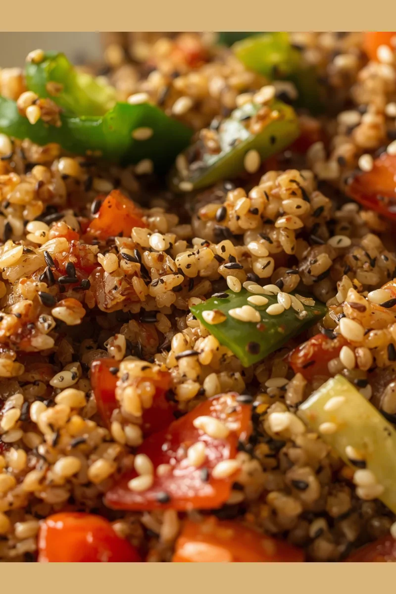Quinoa con verduras y salsa de soja Dra. Odile Fernández