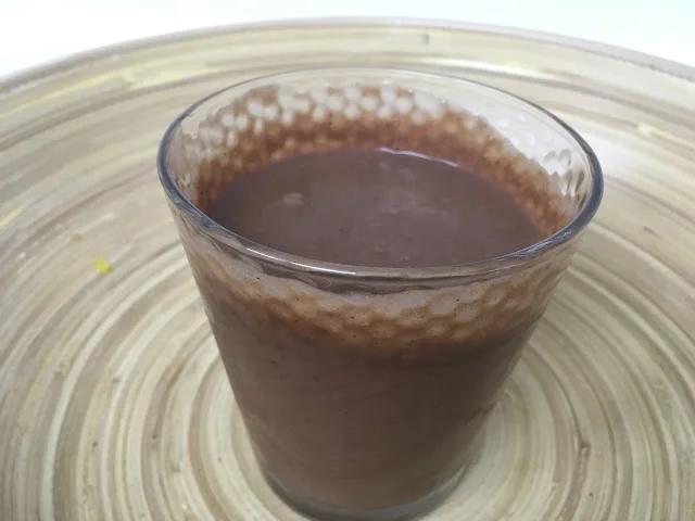 Smoothie de 'Nutella' saludable y sin azúcar