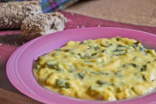 SOPA DE GARBANZOS Y ESPINACAS del Blog Agua y Luz