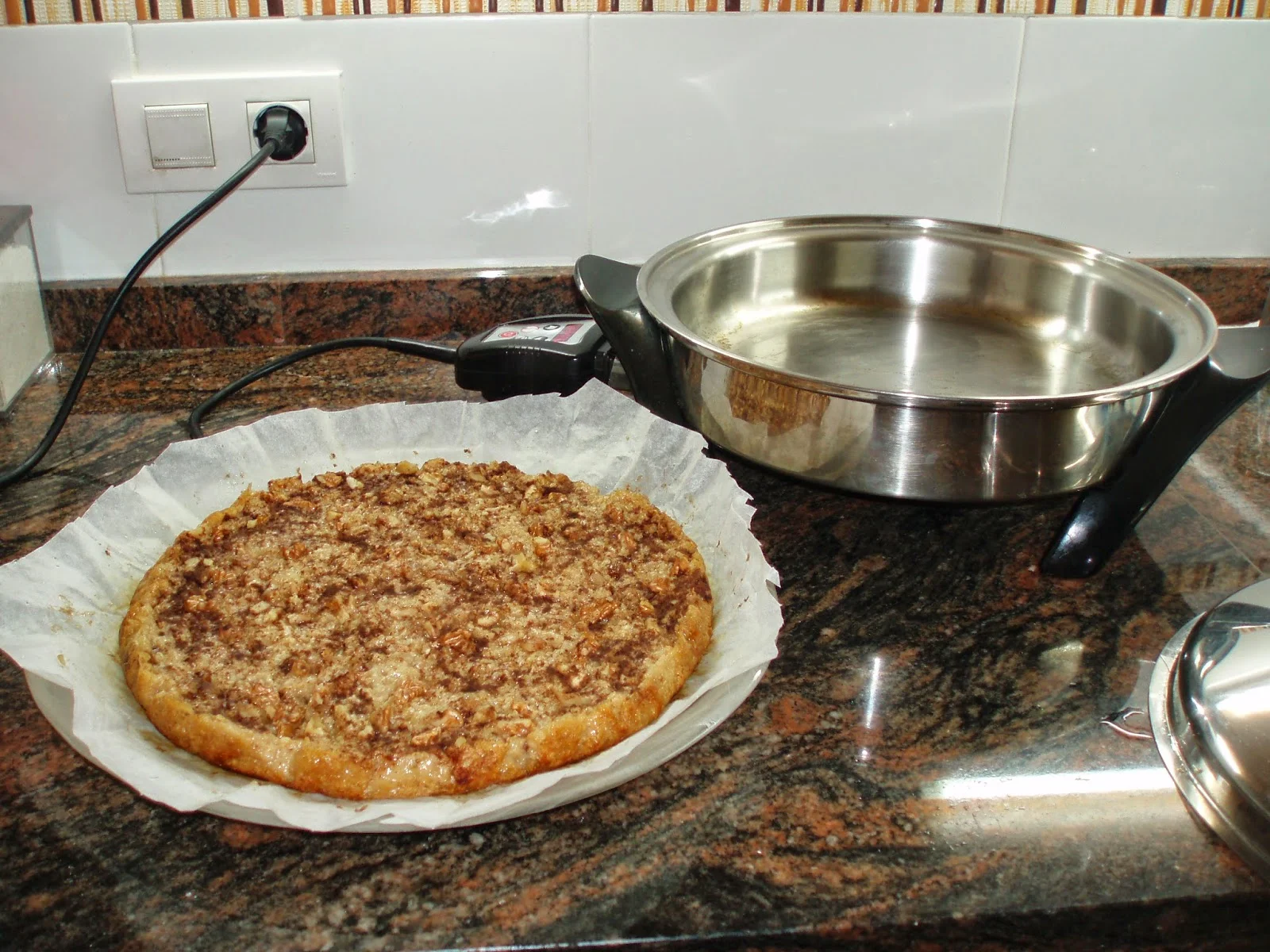 Tarta avena y manzana o Pan de Osawa por Rosaura Flor
