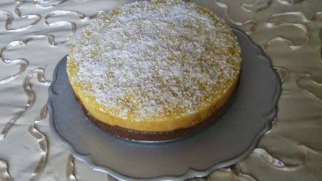 Tarta de manzana y praliné por Maite Dacal