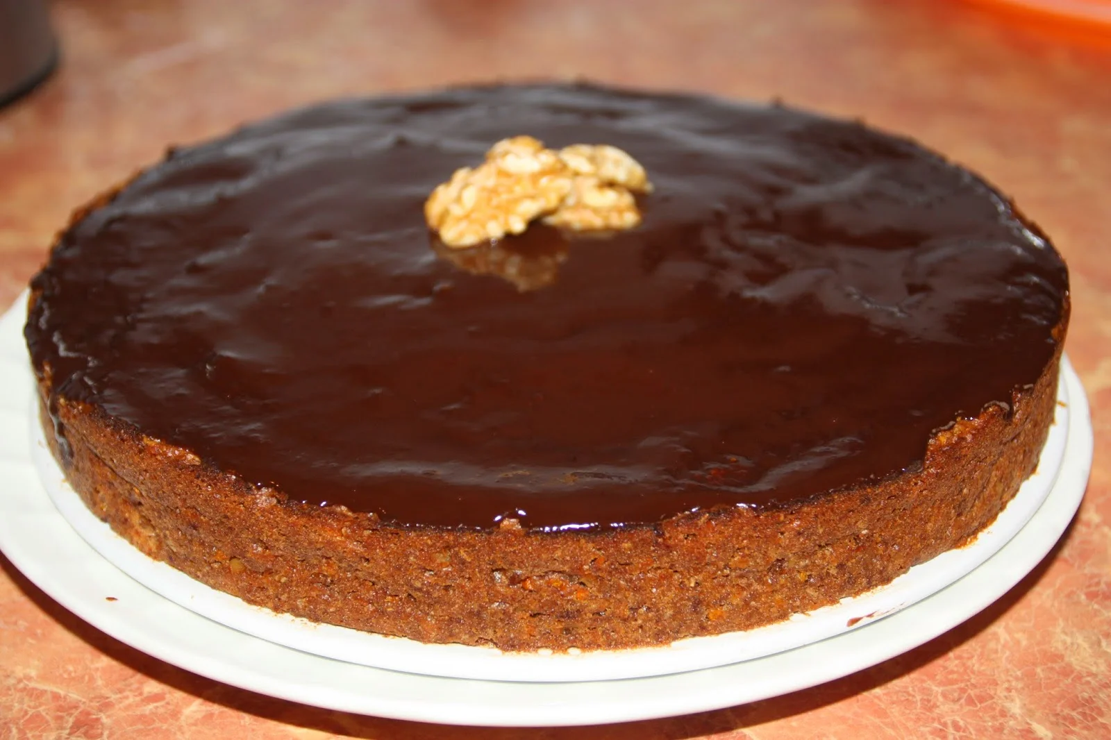 Tarta de zanahorias y nueces por Eva