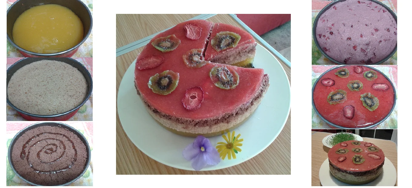 Tarta dulce primavera receta saludable anticáncer Dra. Odile Fernández