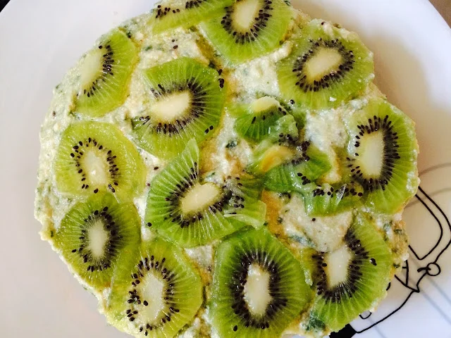 Tarta raw de kiwi y limón